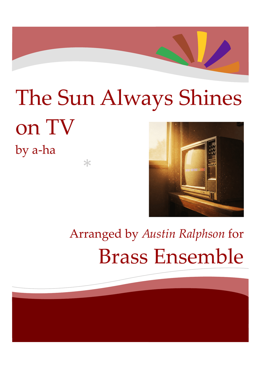 The Sun Always Shines On Tv Brass Ensemble scores gallery preview page 1