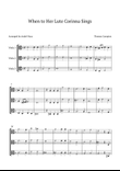 When to Her Lute Corinna Sings