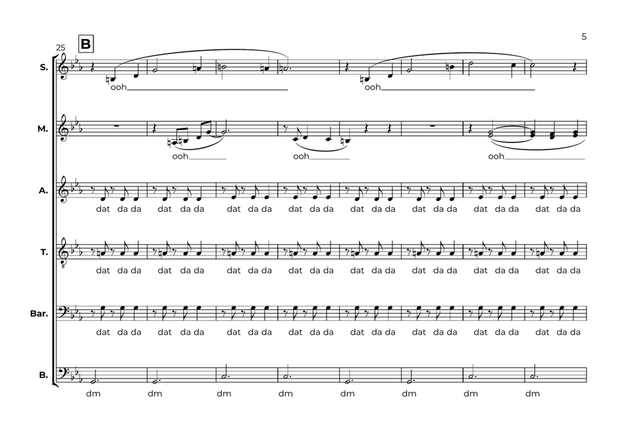 The Great Pumpkin Waltz The Great Pumpkin Waltz Divisi scores gallery preview page 5