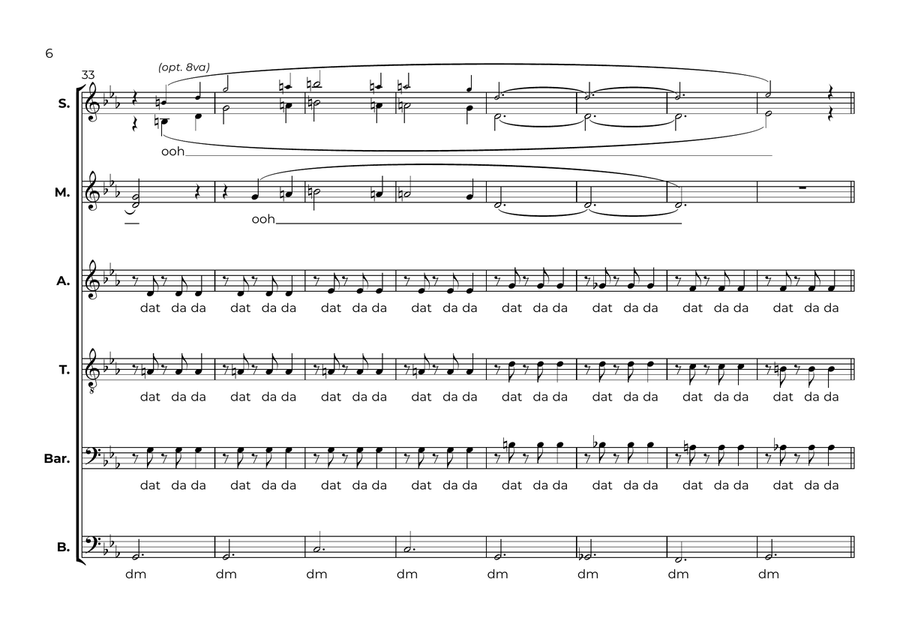 The Great Pumpkin Waltz The Great Pumpkin Waltz Divisi scores gallery preview page 6