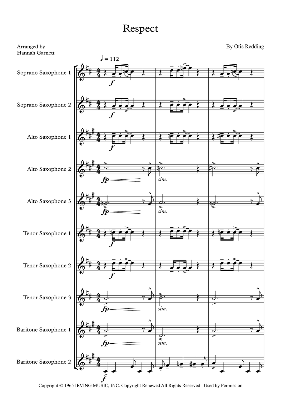 Respect Woodwind Ensemble scores gallery preview page 2