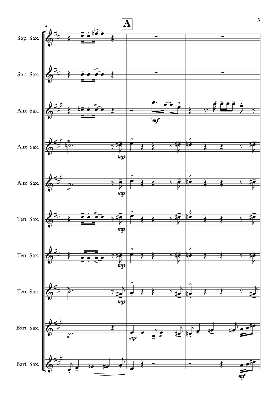 Respect Woodwind Ensemble scores gallery preview page 3