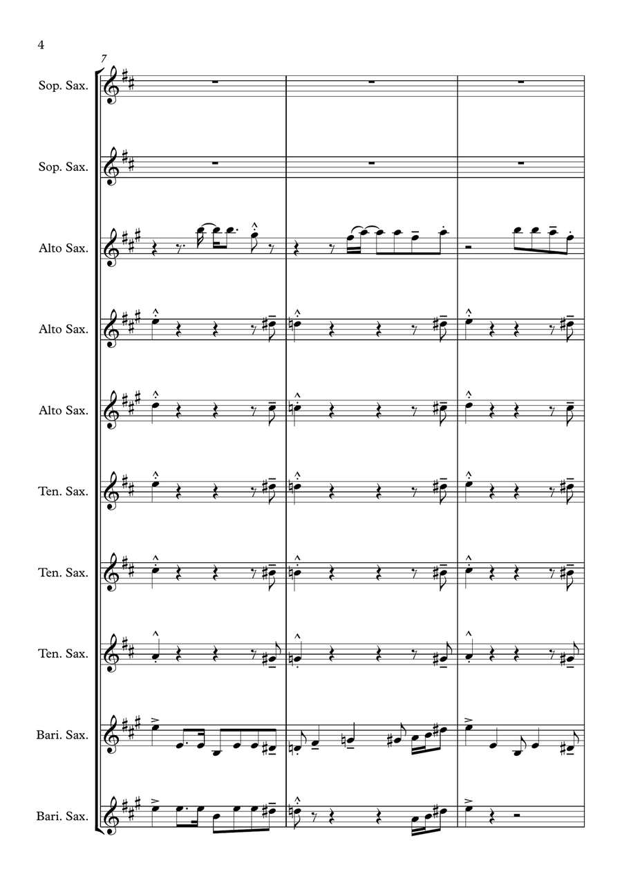 Respect Woodwind Ensemble scores gallery preview page 4