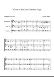 When to Her Lute Corinna Sings