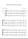 When to Her Lute Corinna Sings