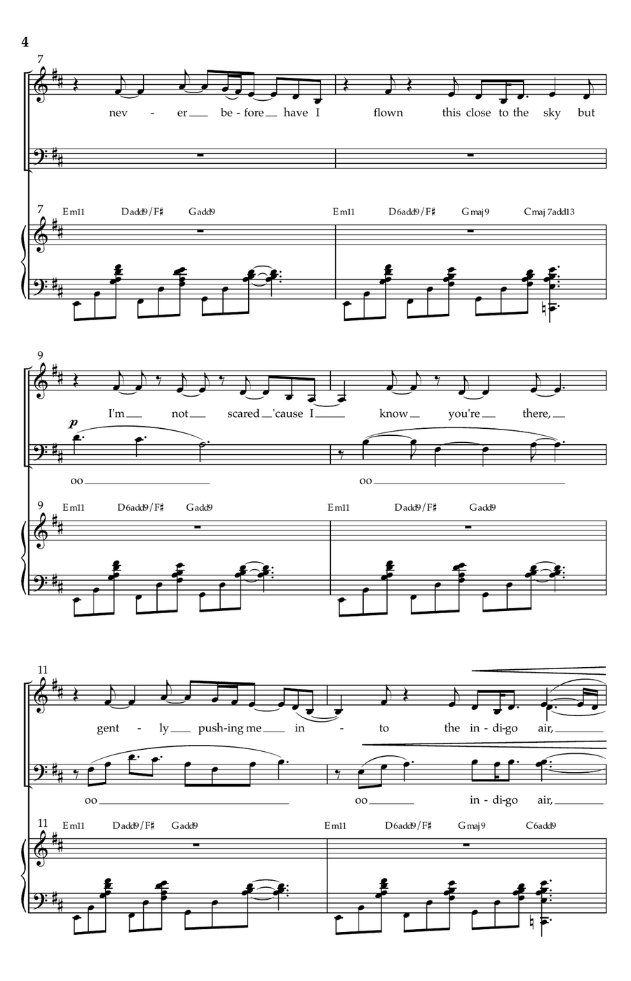 For Eldon (arr. Liz Townsend) 4-Part scores gallery preview page 2