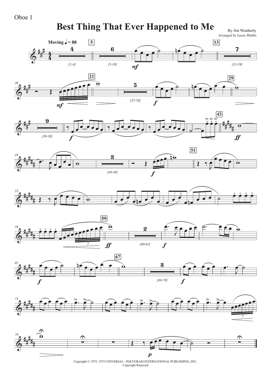Best Thing That Ever Happened To Me Full Orchestra scores gallery preview page 3