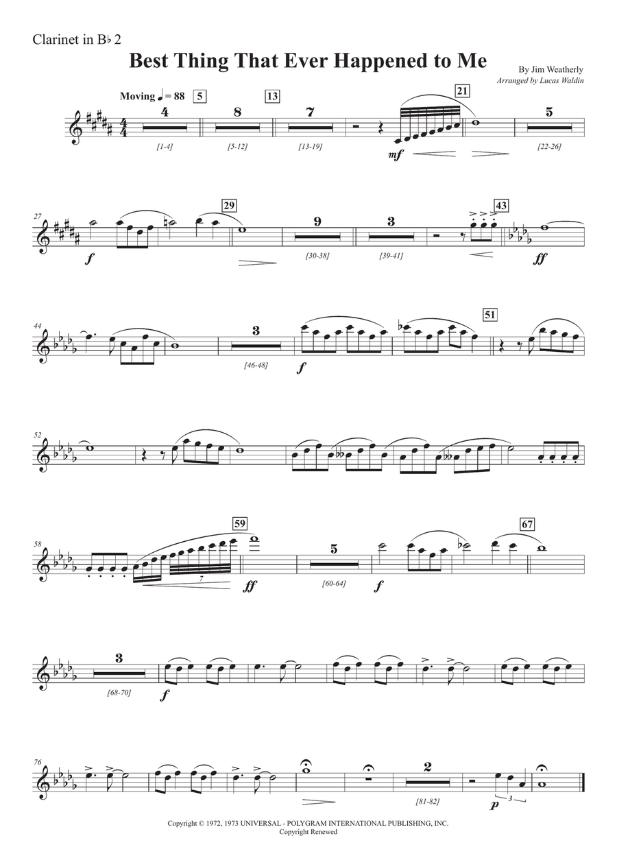 Best Thing That Ever Happened To Me Full Orchestra scores gallery preview page 6