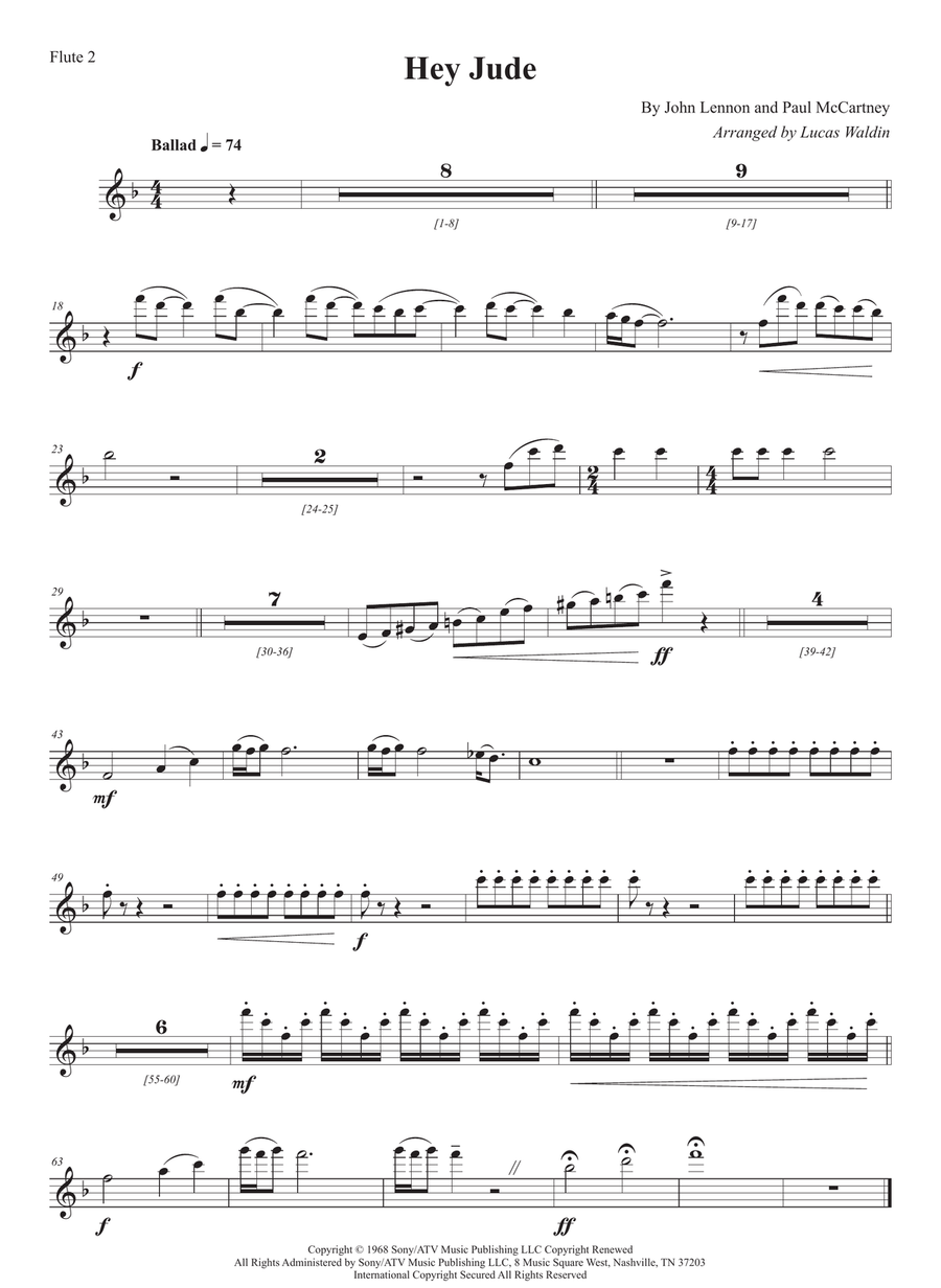 Hey Jude Hey Jude Full Orchestra scores gallery preview page 2