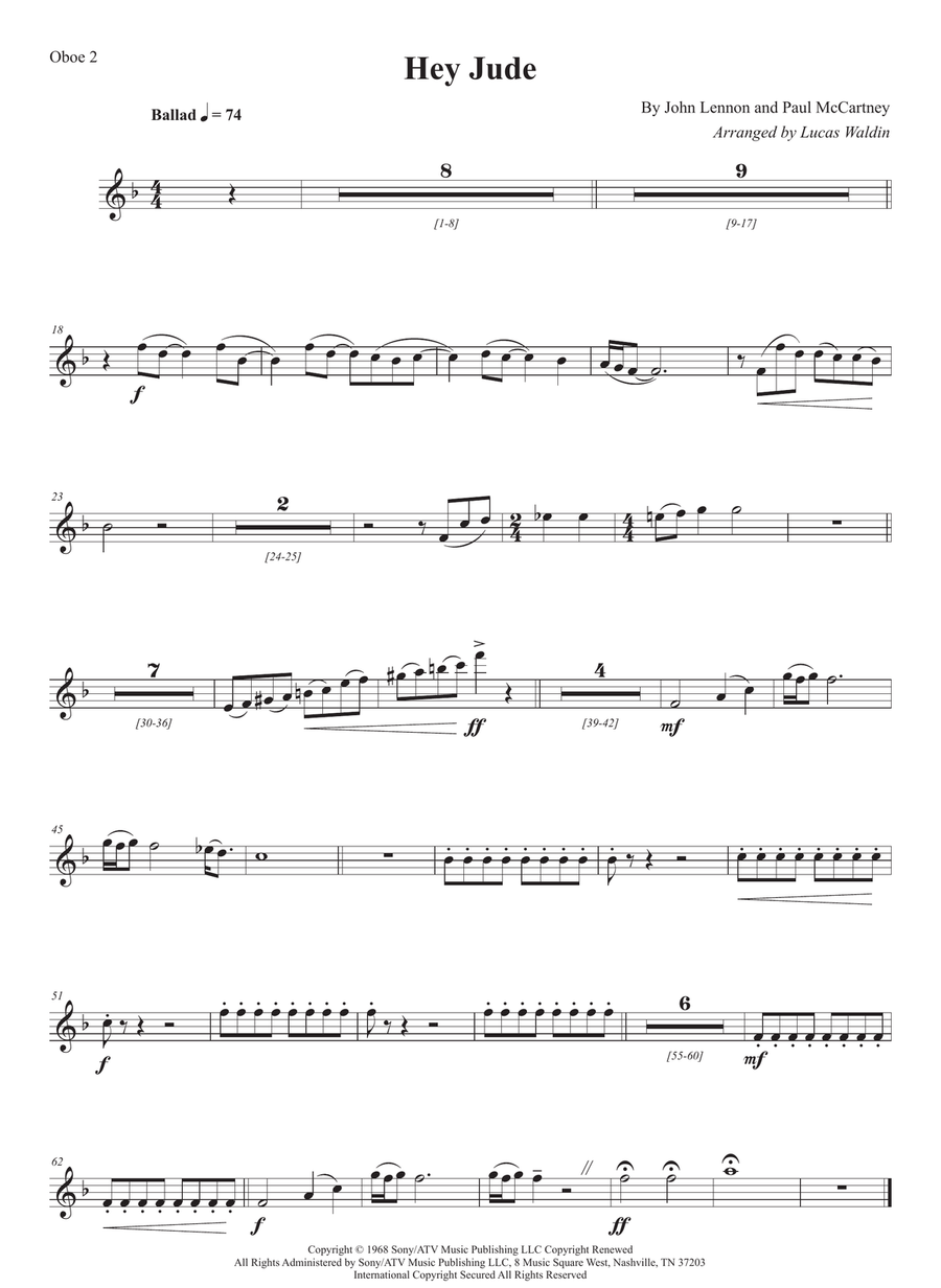 Hey Jude Hey Jude Full Orchestra scores gallery preview page 4