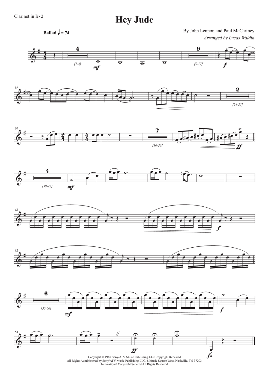 Hey Jude Hey Jude Full Orchestra scores gallery preview page 6