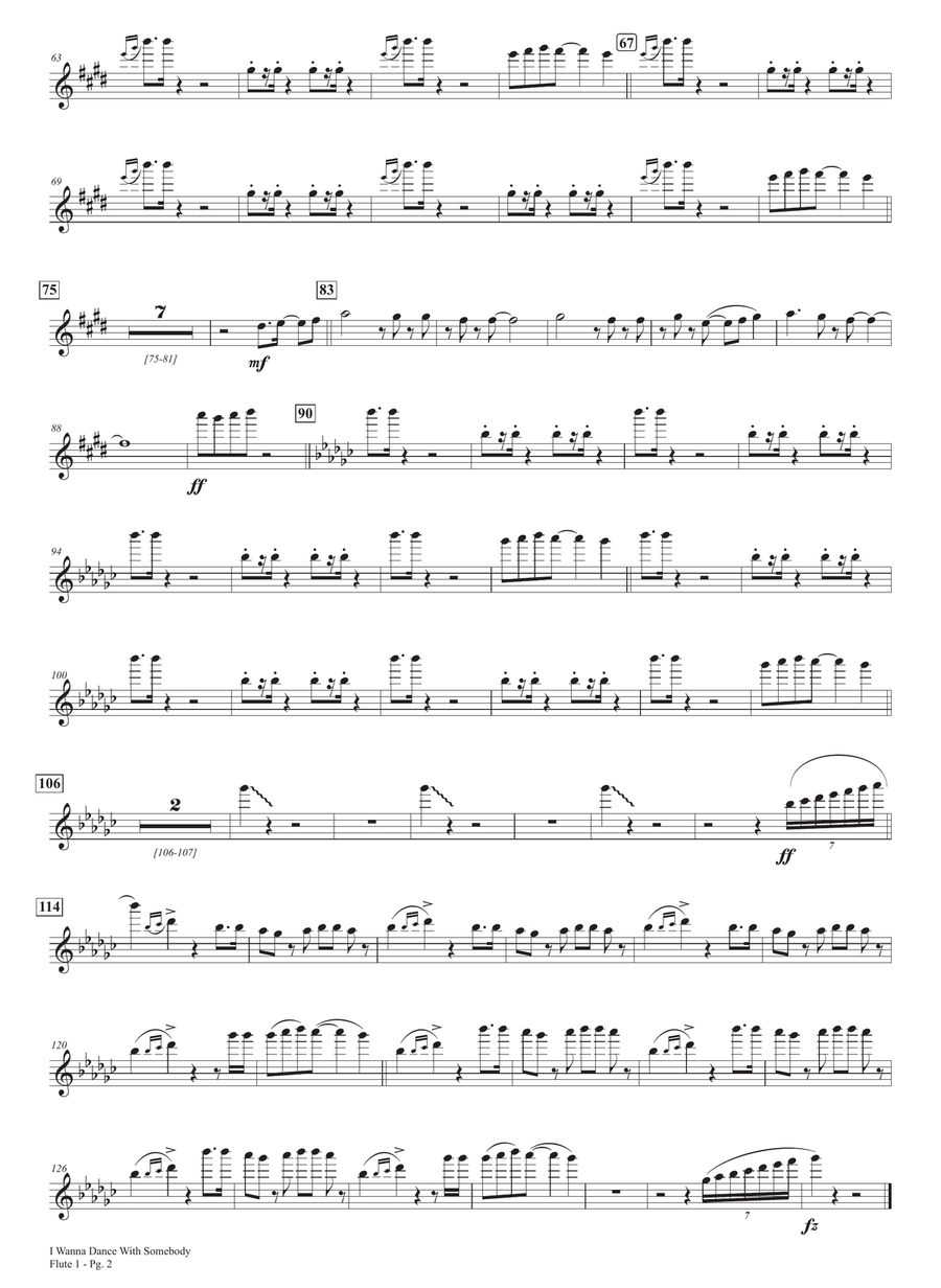 I Wanna Dance With Somebody Full Orchestra scores gallery preview page 2