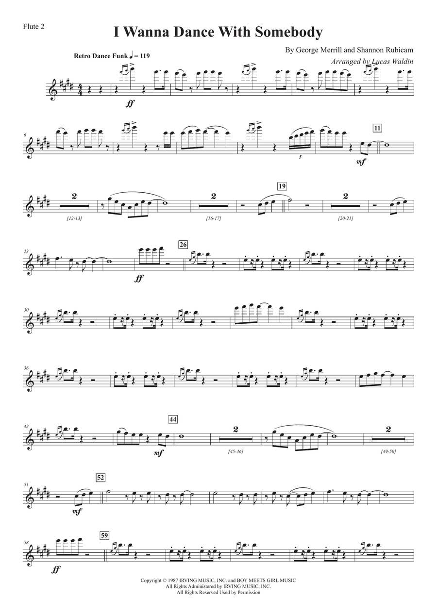 I Wanna Dance With Somebody Full Orchestra scores gallery preview page 3