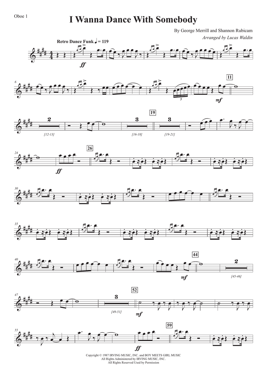 I Wanna Dance With Somebody Full Orchestra scores gallery preview page 5