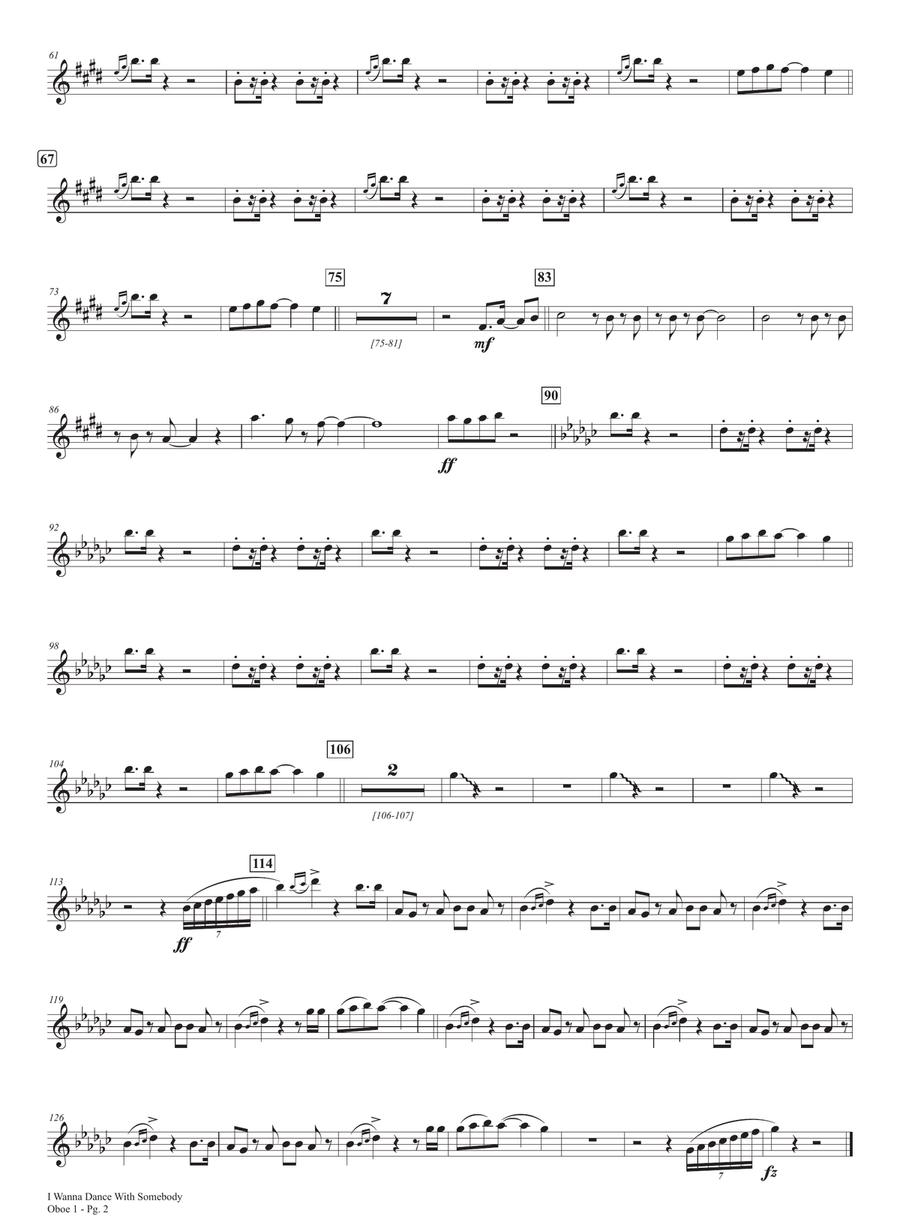 I Wanna Dance With Somebody Full Orchestra scores gallery preview page 6