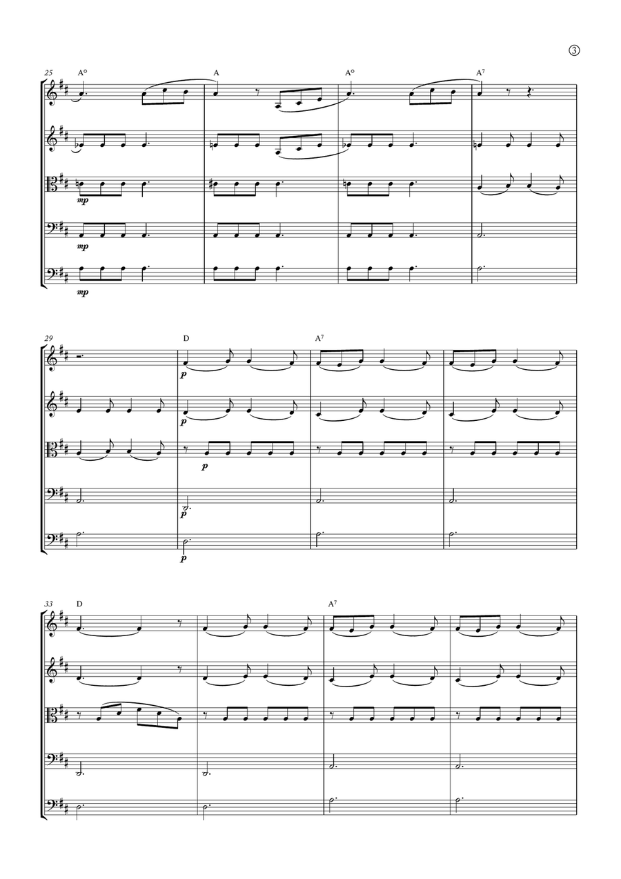 Barcarolle String Orchestra scores gallery preview page 3