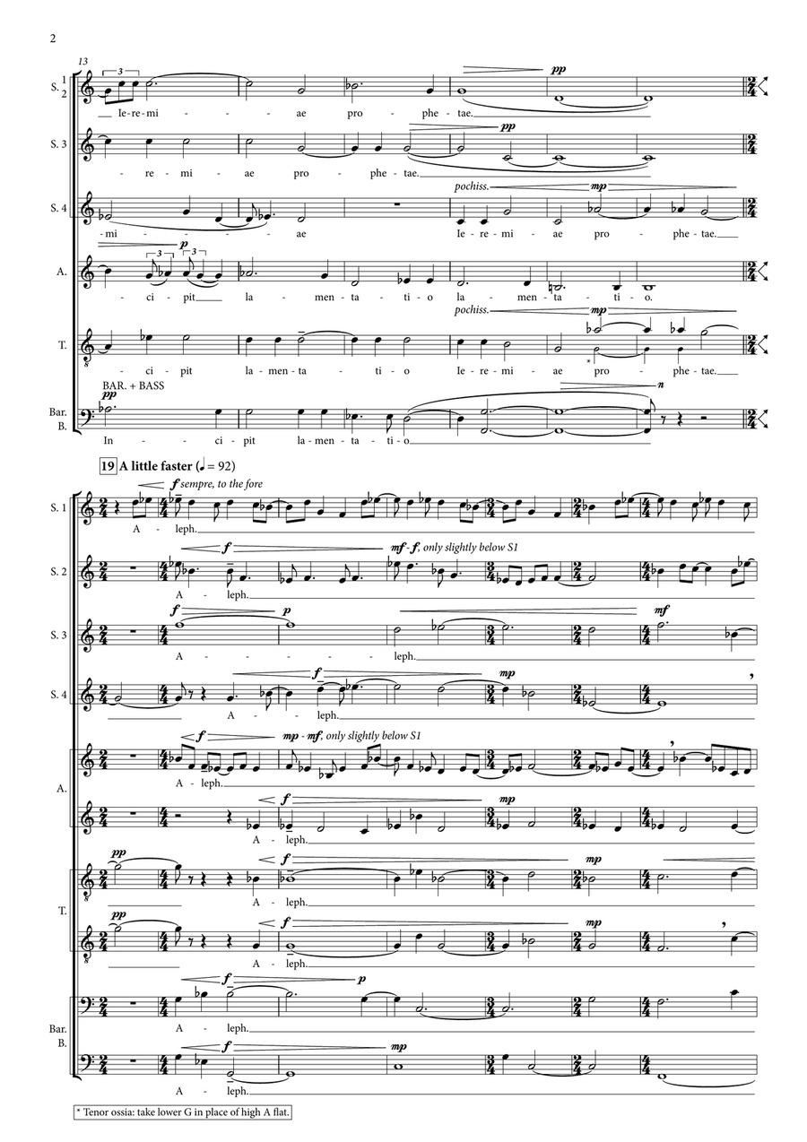 No Resting Place No Resting Place Divisi scores gallery preview page 2