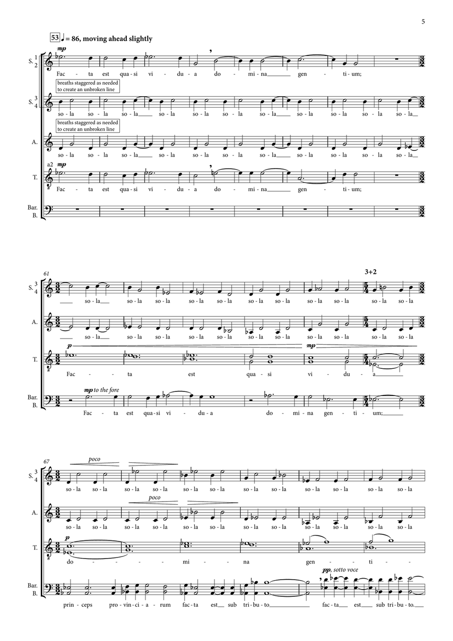 No Resting Place No Resting Place Divisi scores gallery preview page 5