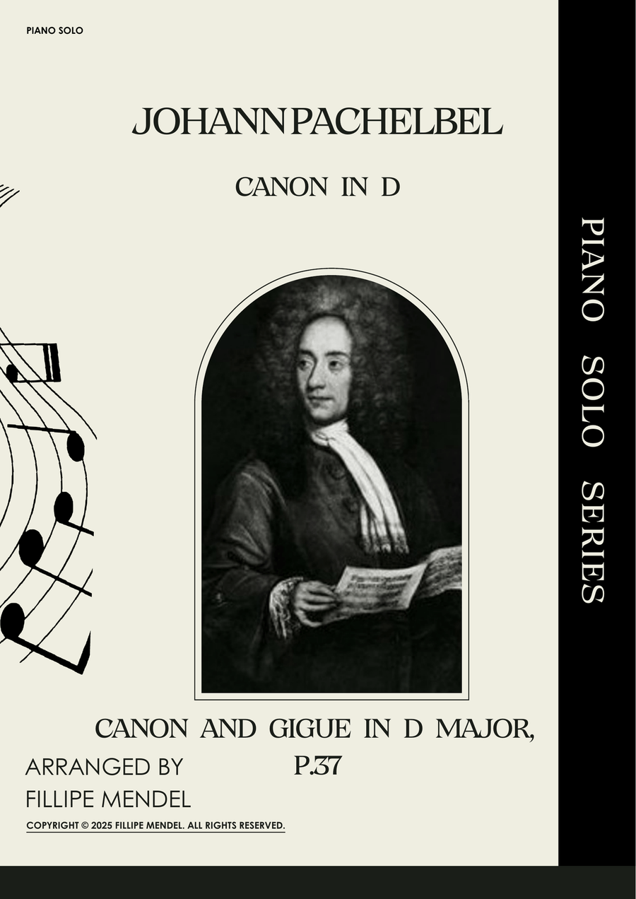 Canon in D Canon in D Piano Solo scores gallery preview page 1