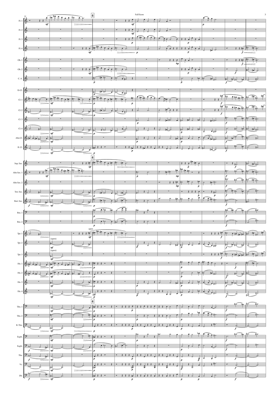 On Hearing the First Cuckoo in Spring Concert Band scores gallery preview page 3