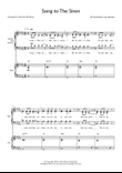 Song To The Siren (arr. Dom Stichbury)
