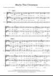 Maybe This Christmas (arr. Dom Stichbury)