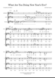 What Are You Doing New Years Eve (arr. Abi Moore)