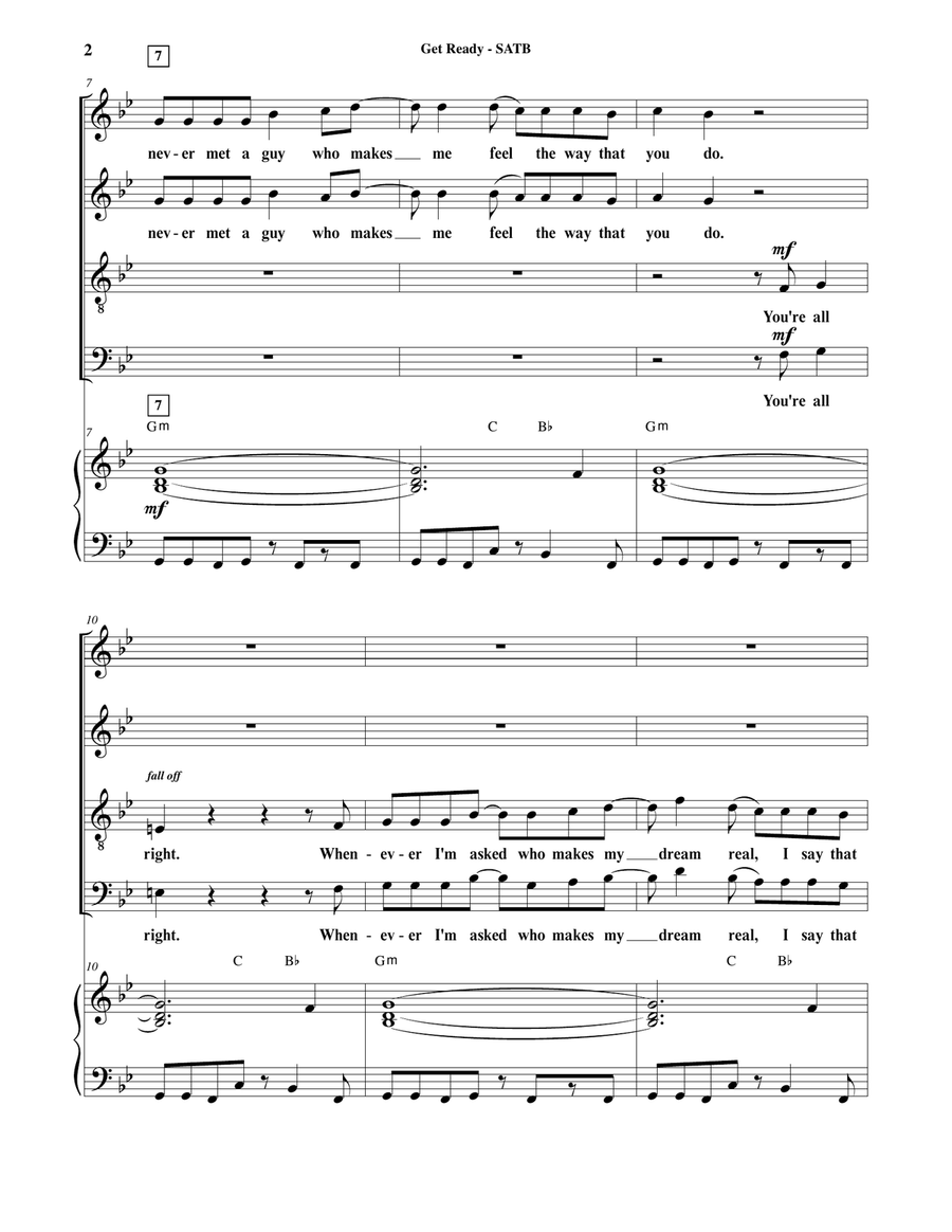 Get Ready 4-Part scores gallery preview page 3