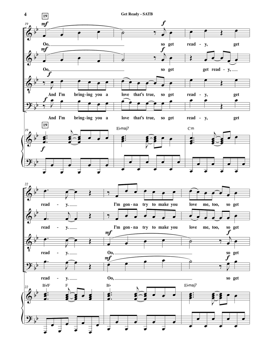 Get Ready 4-Part scores gallery preview page 5