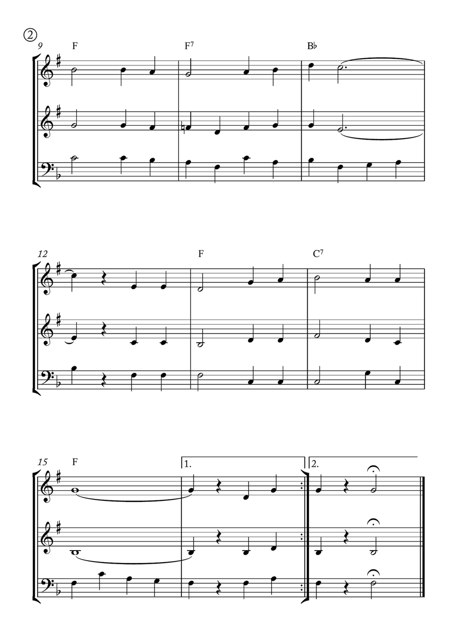 Red River Valley Red River Valley Brass Ensemble scores gallery preview page 2
