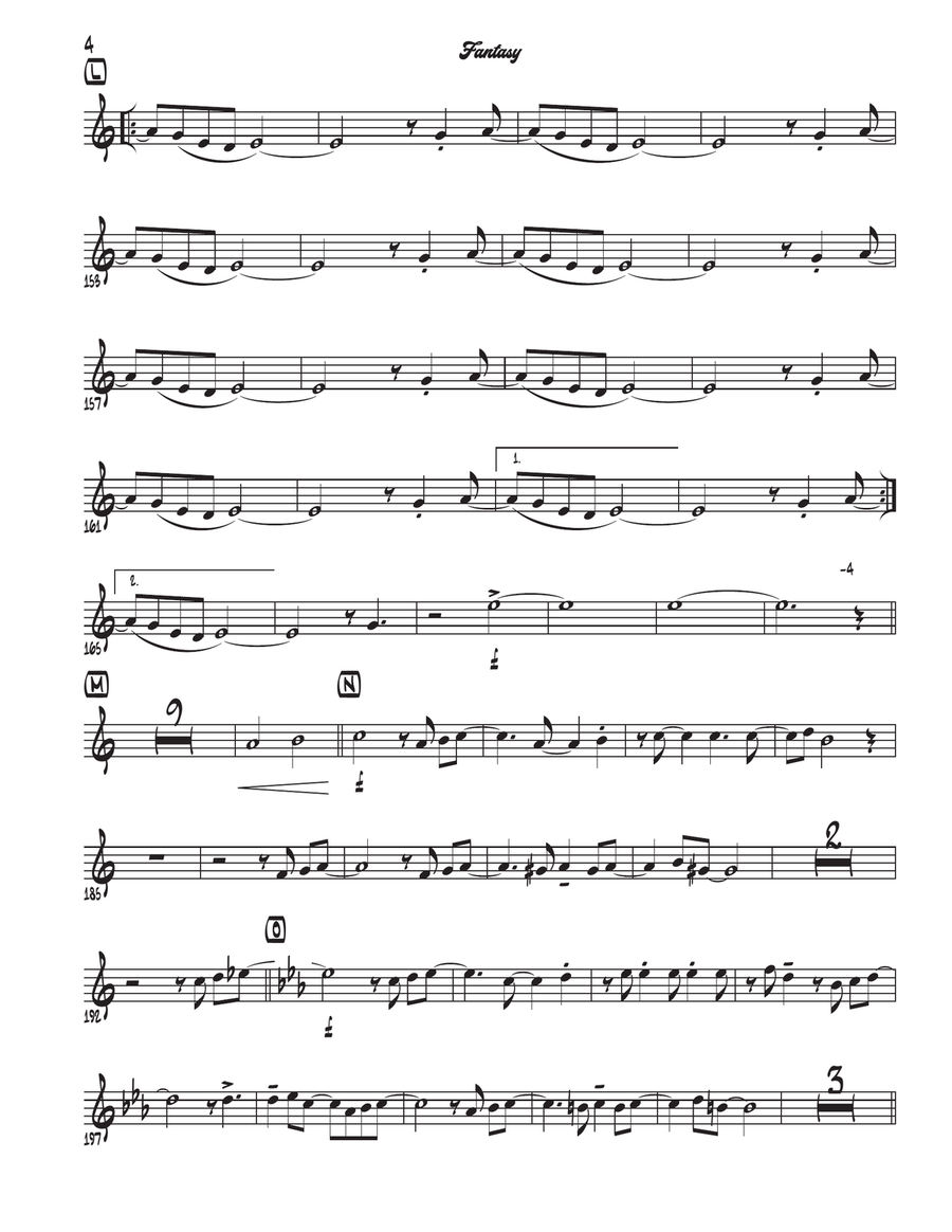 Fantasy Fantasy Jazz Ensemble scores gallery preview page 4