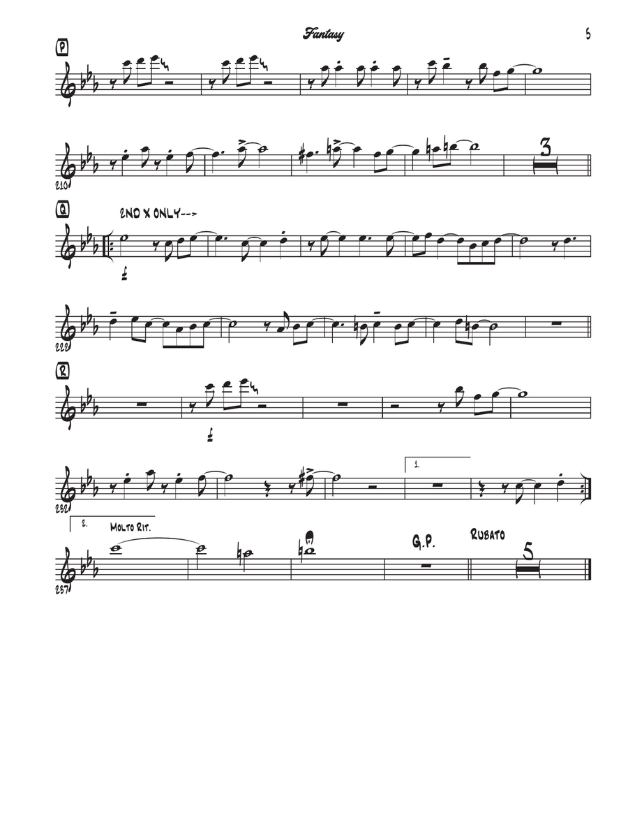 Fantasy Fantasy Jazz Ensemble scores gallery preview page 5