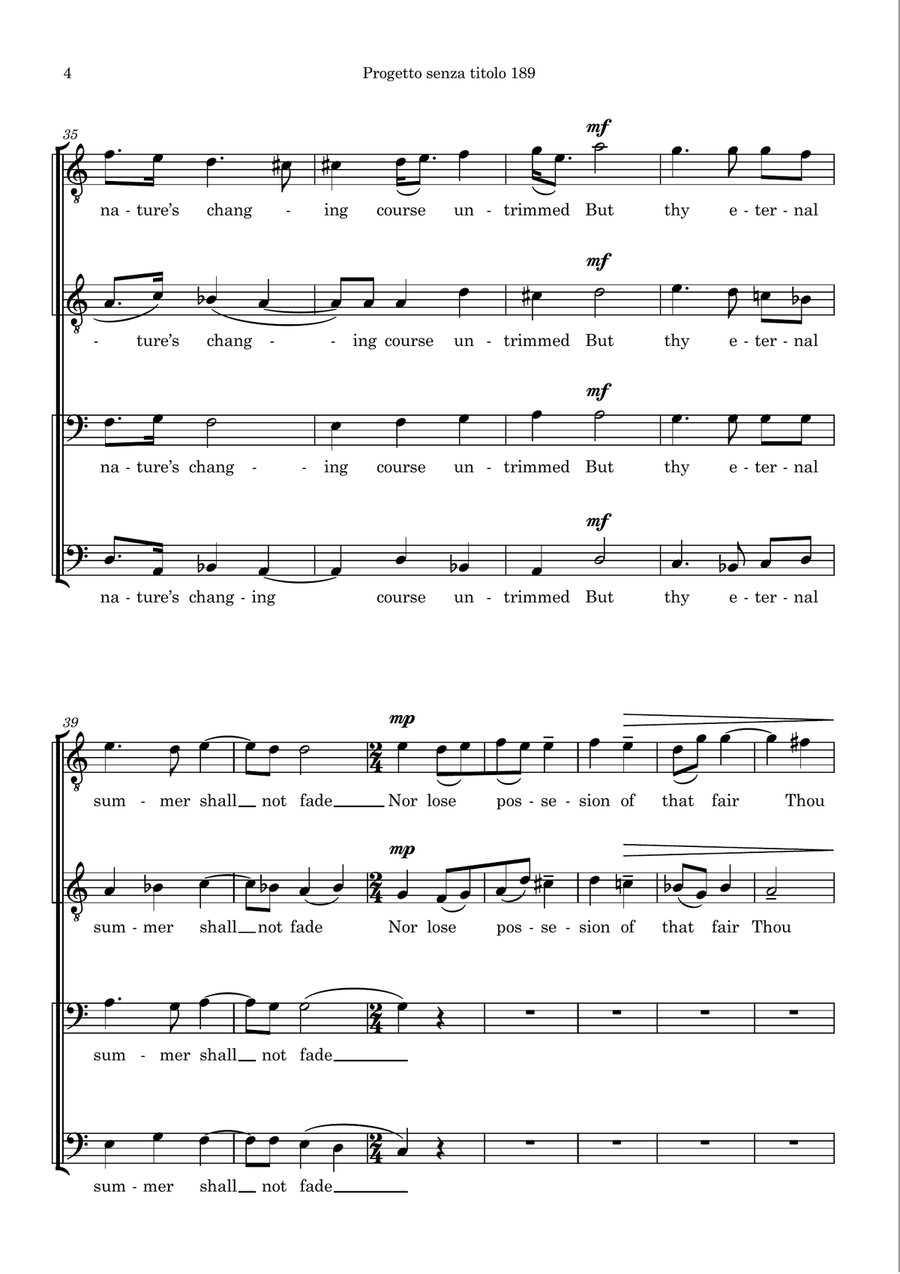 Sonnet 18 Sonnet 18 TTBB scores gallery preview page 4