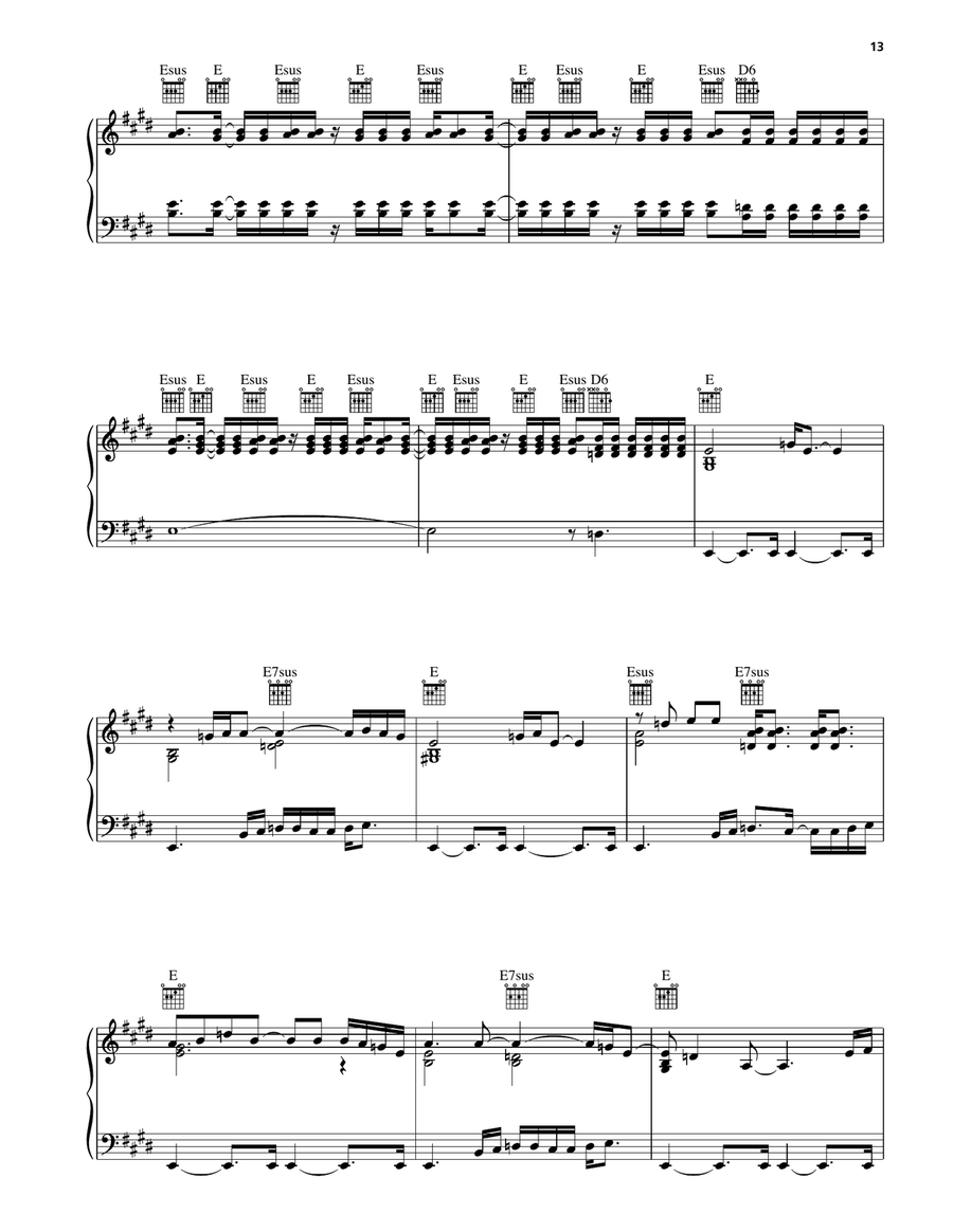 Un Lobo Por Tu Amor Un Lobo Por Tu Amor Piano, Vocal, Guitar scores gallery preview page 4