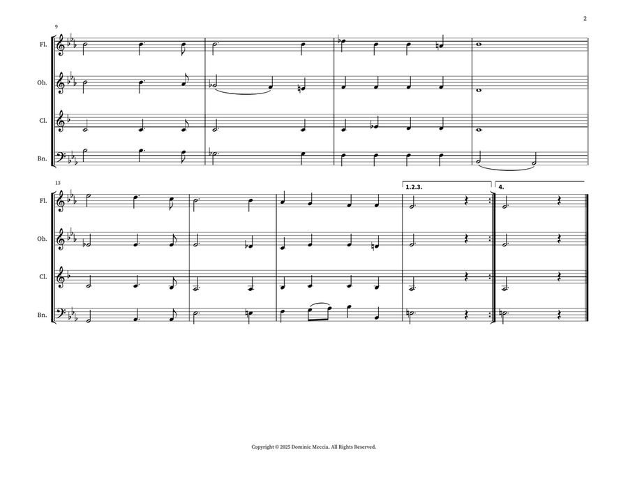 God Of Our Fathers God Of Our Fathers Small Ensemble scores gallery preview page 2