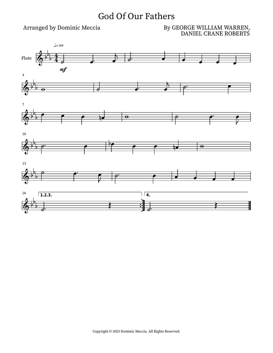 God Of Our Fathers God Of Our Fathers Small Ensemble scores gallery preview page 3