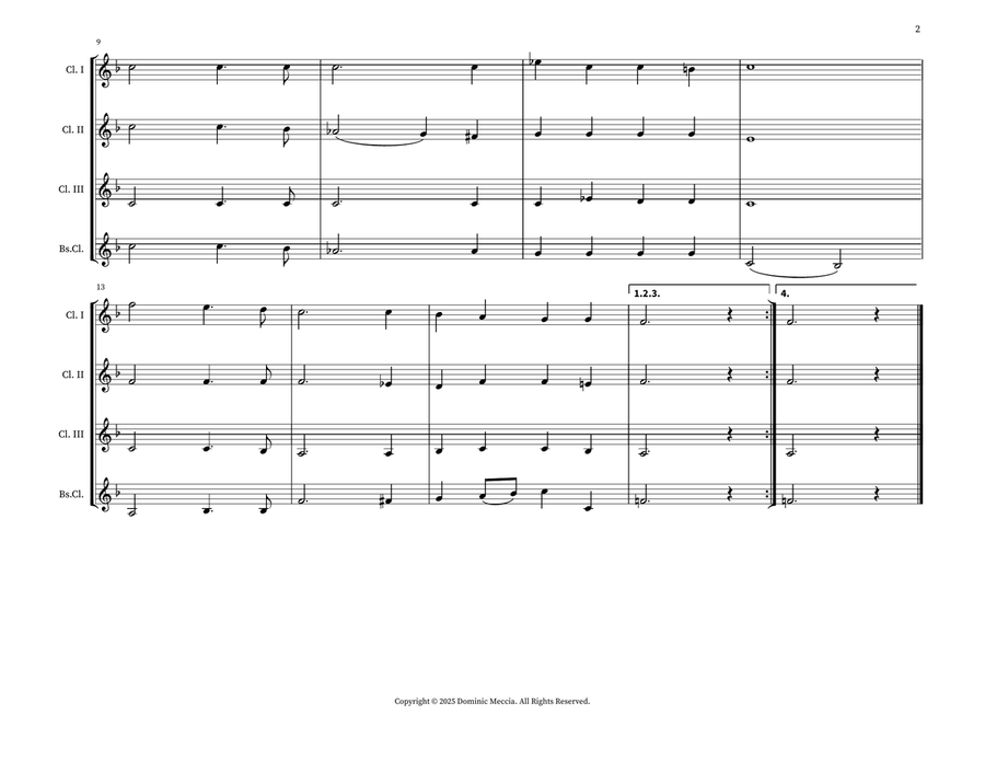 God Of Our Fathers God Of Our Fathers Small Ensemble scores gallery preview page 2