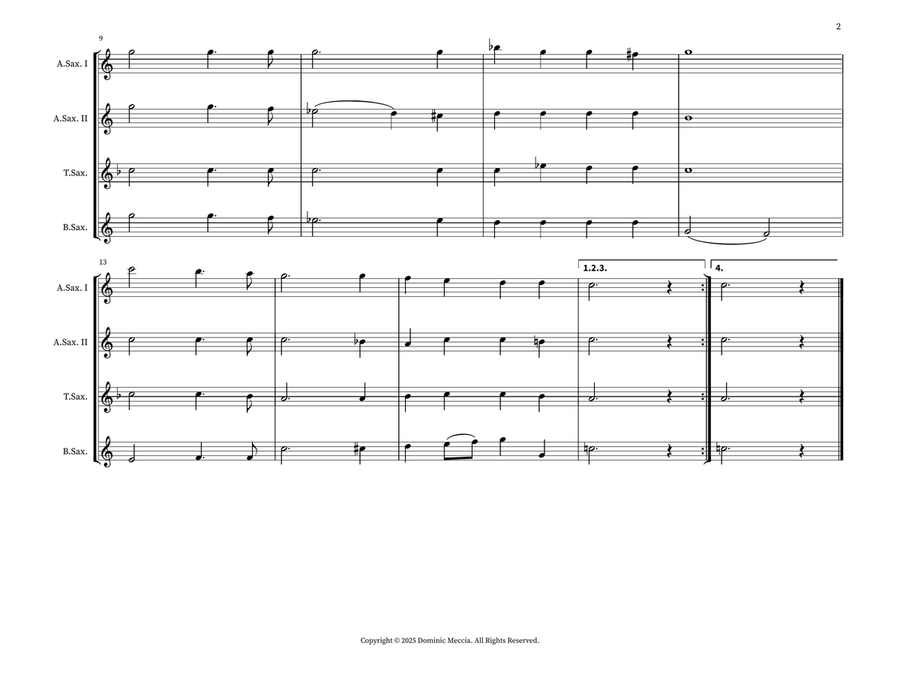 God Of Our Fathers God Of Our Fathers Small Ensemble scores gallery preview page 2