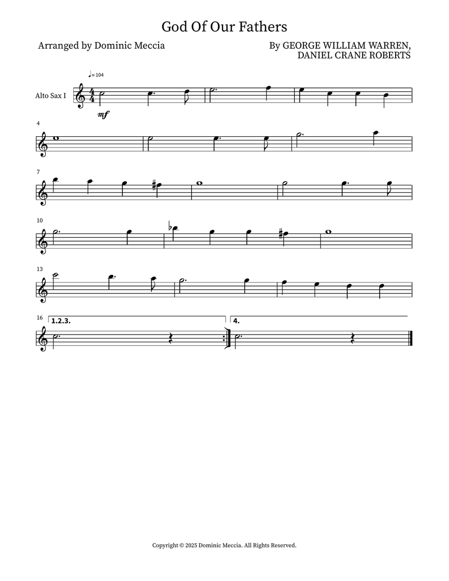 God Of Our Fathers God Of Our Fathers Small Ensemble scores gallery preview page 3