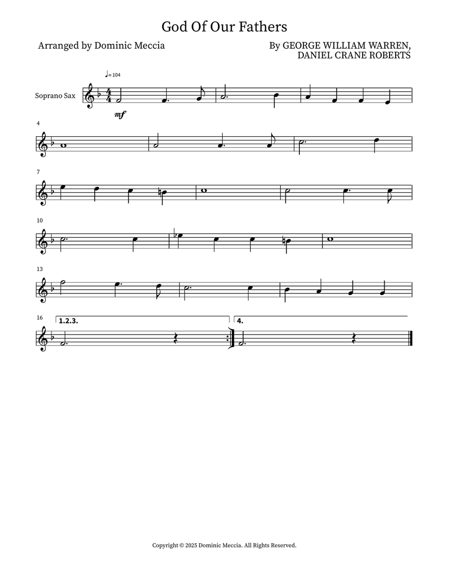God Of Our Fathers God Of Our Fathers Small Ensemble scores gallery preview page 3