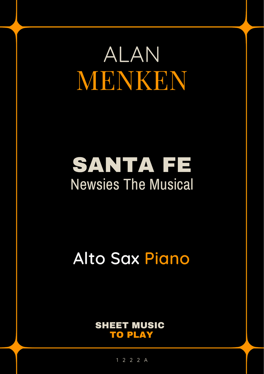 Santa Fe Santa Fe Alto Saxophone scores gallery preview page 1
