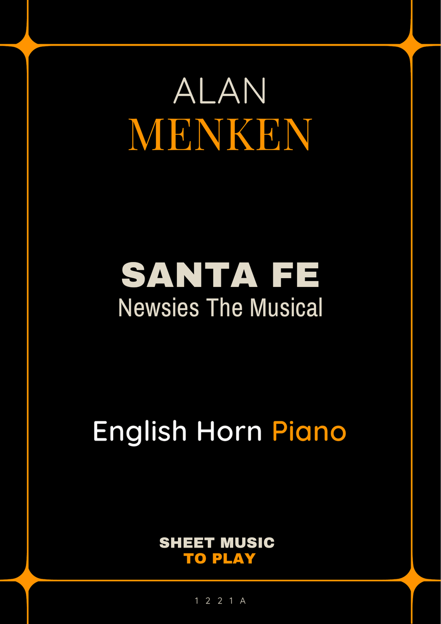 Santa Fe Santa Fe English Horn scores gallery preview page 1