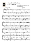 I Love to Tell the Story (Jazz)