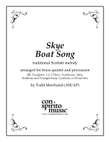 Skye Boat Song — brass quintet, percussion