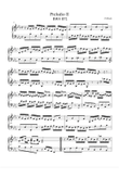 Preludio Ⅱ BWV 871 - Johann Sebastian Bach