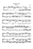 Preludio VIII BWV 877 - Johann Sebastian Bach