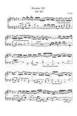 Preludio XIV BWV 883 - Johann Sebastian Bach
