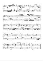 Preludio IV BWV 873 - Johann Sebastian Bach Piano Solo scores gallery preview page 4
