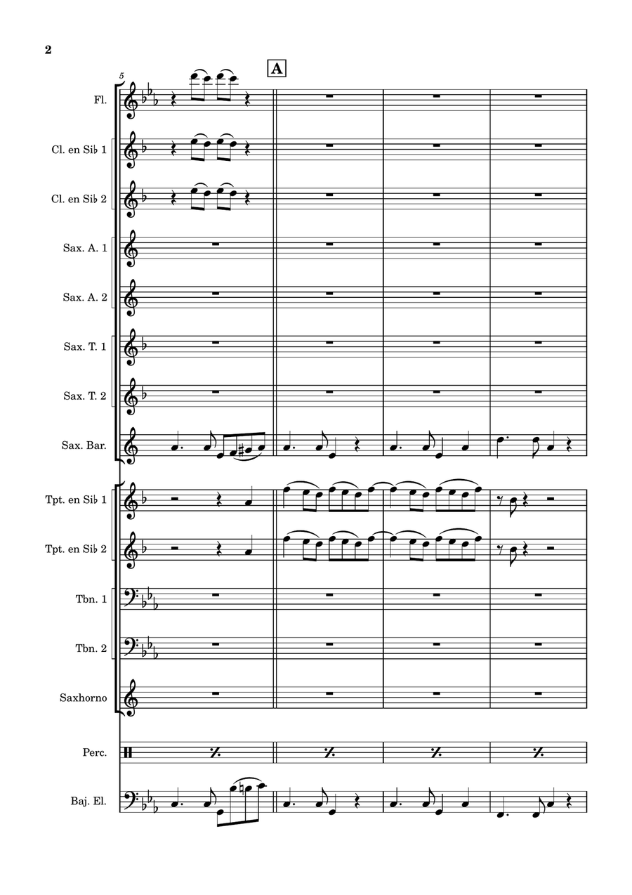 Amigo Amigo Concert Band scores gallery preview page 2