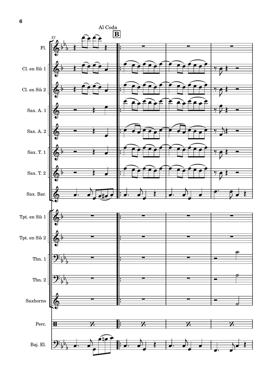 Amigo Amigo Concert Band scores gallery preview page 6
